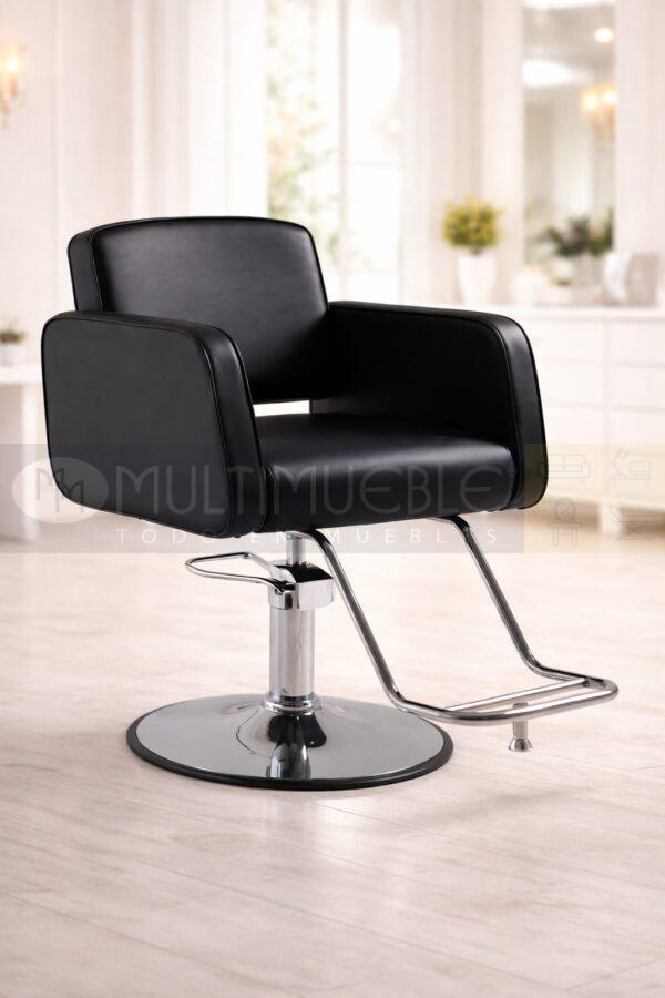 Silla de estilista cuadrada mod 1220